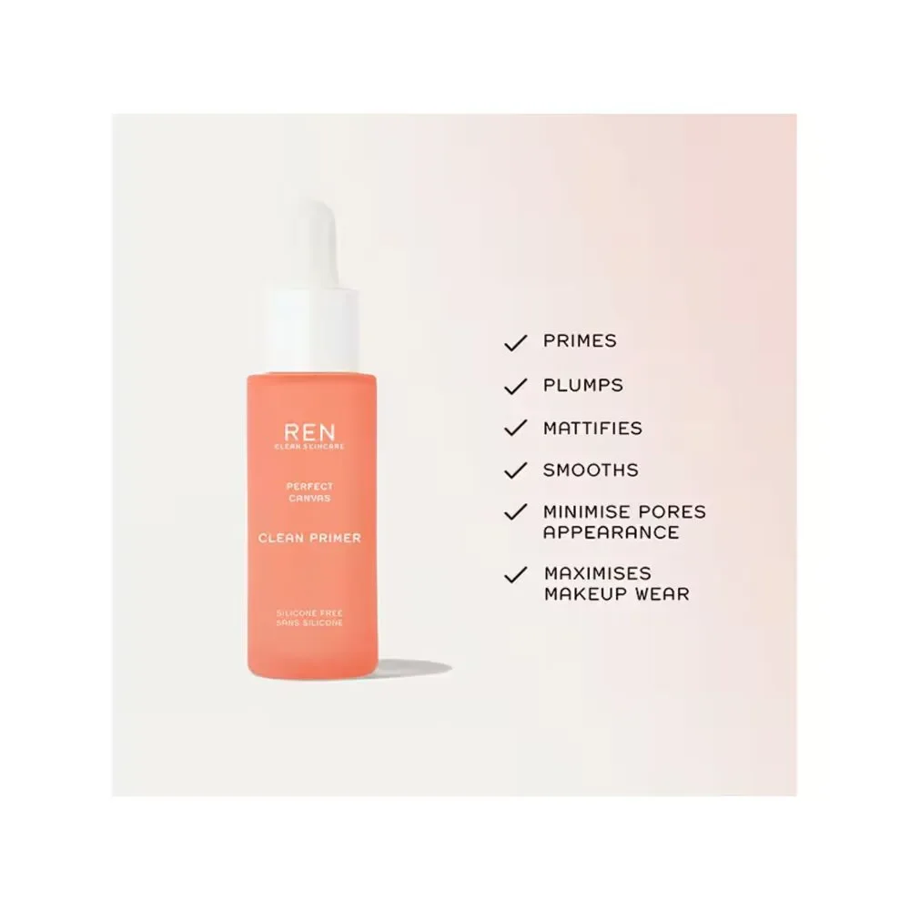 REN Clean Skincare - Perfect Canvas Clean Primer - Brand New!